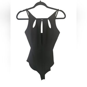 Foreign Exchange Women's Black One-Piece Bodysuit Size S